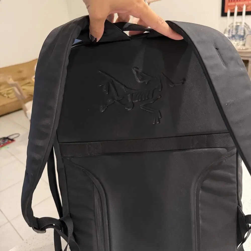 Arcteryx Blade 20 Backpack Black Nylon Laptop Travel Office Work Office Daypack